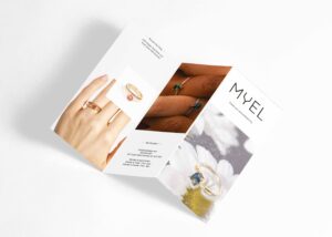 This is a brochure for myel company.