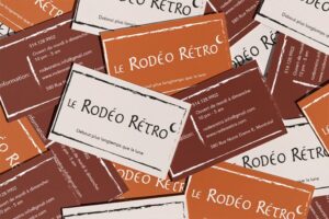 Business cards for rodeo 